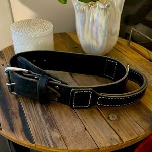 Leather dog collar